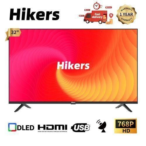 Hikers 32'' Digital Frameless HD LED TV(Free To Air) - Black