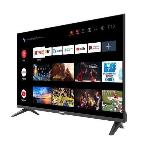 Hikers 43'' Inch Frameless Android 12 Smart FHD LED TV - Black