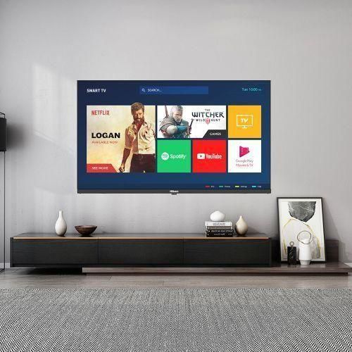 Hikers 43'' Inch Frameless Android 12 Smart FHD LED TV - Black