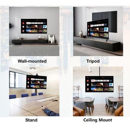 Hikers 43'' Inch Frameless Android 12 Smart FHD LED TV - Black