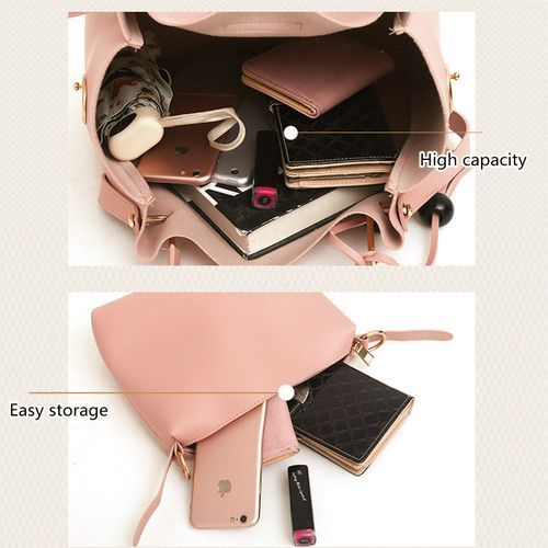 Mateamoda 3 PCS Women Bags Ladies Bags Handbags Purse Shoulder Bags Tote Bags Hobo Bags