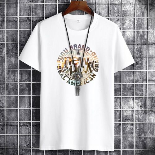 Mateamoda 2 PCS T-shirts Men Tops Tshirts Sets Casual Tees Male Clothing