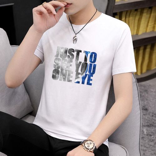 Mateamoda 2 PCS T-shirts Men Tops Tshirts Sets Casual Tees Male Clothing