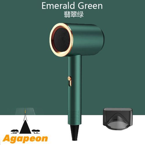 Agapeon New Technology Quiet Electric Hair Dryer - Green