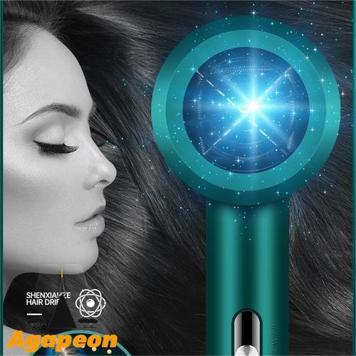 Agapeon New Technology Quiet Electric Hair Dryer - Green