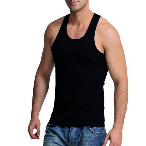 3PCS Men's Tank Tops T-shirt Simple Breathable- Black/White/Gray