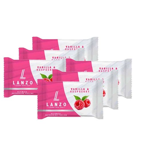 Lanzo Vanilla Raspberry 200gm  6PACK