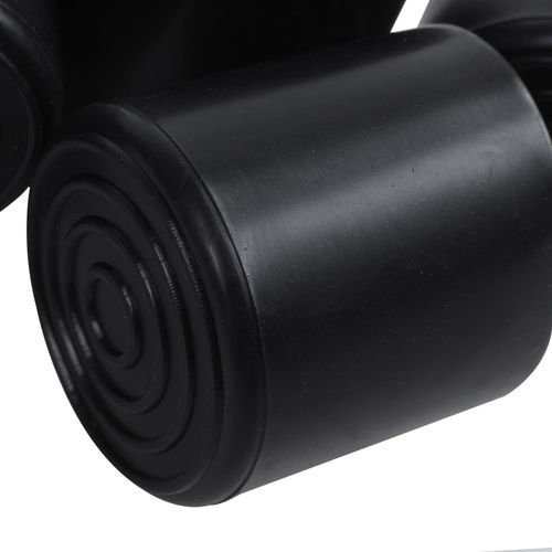 Rubber Furniture Crutch Feet Stool Chair Leg Tip Pad 4Pcs Bl
