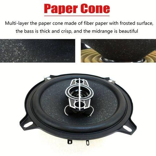 2pcs 5inch Car HiFi Coaxial Speaker,Subwoofer,Stereo Speaker