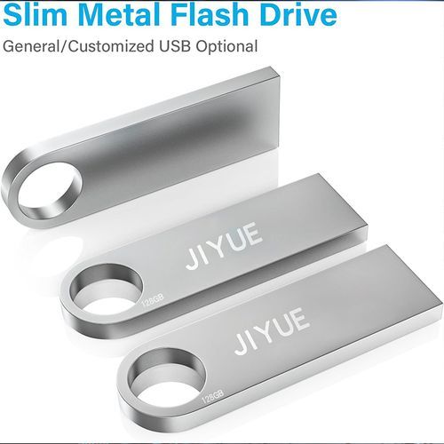 JIYUE Flash Drive 3.0 128GB Metal OTG Micro USB Type-C