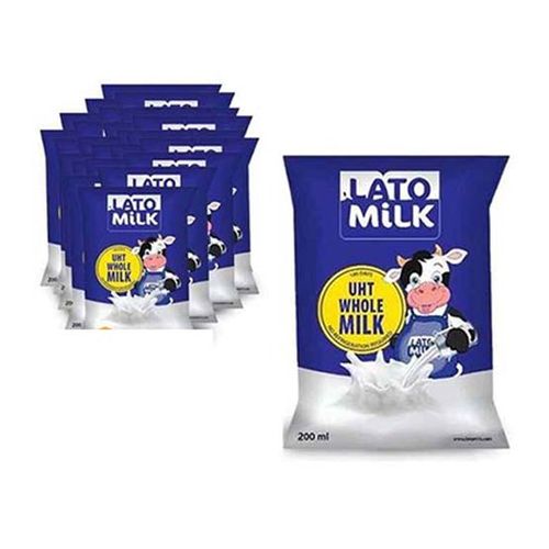 Lato Milk Pack of 24 Sachets Lato Fino - 200ml