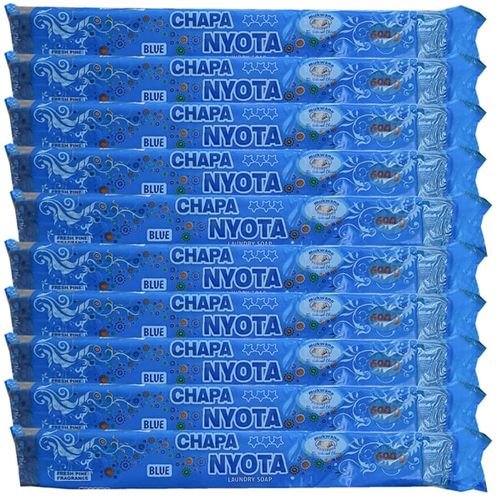 Mukwano Chapa Nyota Laundry Bar Soap Blue - 600g * 25Pcs