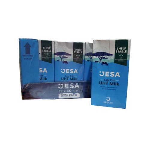 JESA UHT Low Fat Brik Pack- 12*500ml