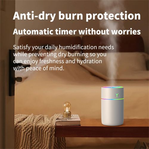 Small  230 Ml 2  Modes Compact Portable White
