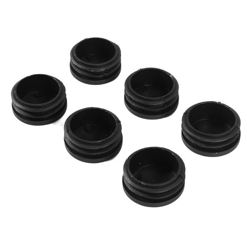 6Pcs Plastic Blanking End Cap good Tube Insert Plug Cover 40
