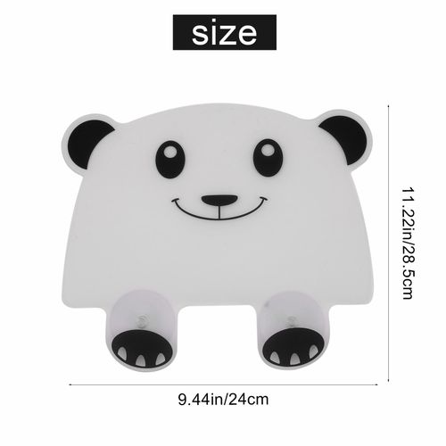 Vivid Panda Plastic Water Baffle Kitchen Sucker Water Splash