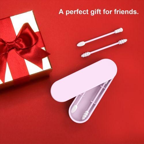 Silicone Cotton Swabs Stick Reusable Portable And Cleanable