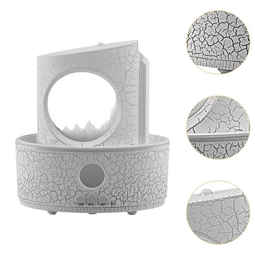 Raindrop Humidifiers For Bedroom  White Cracks