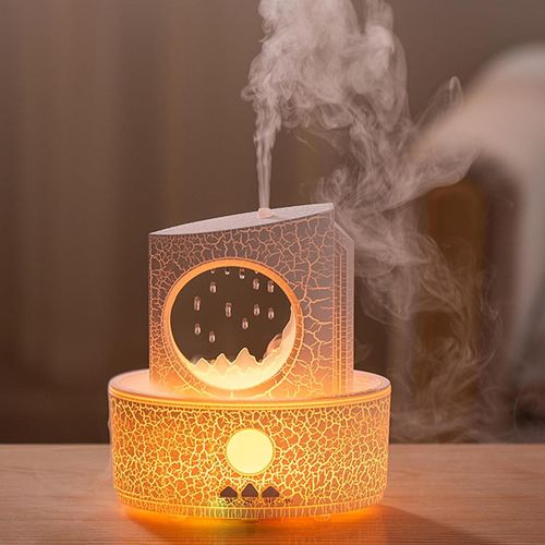 Raindrop Humidifiers For Bedroom  White Cracks