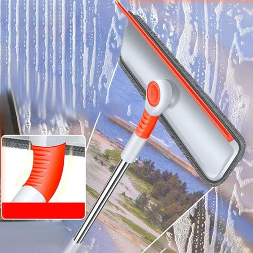Floor Squeegee Long Handle Shower Scrubber For Removing