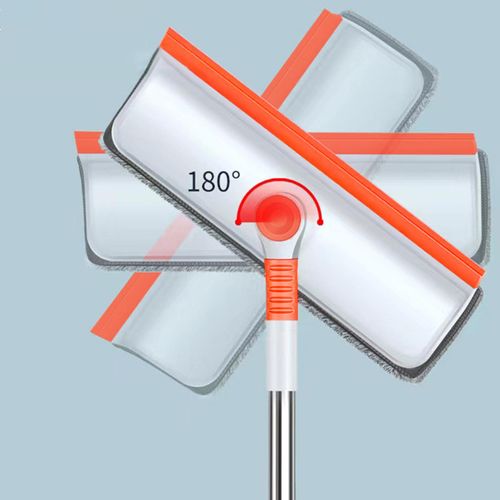 Floor Squeegee Long Handle Shower Scrubber For Removing