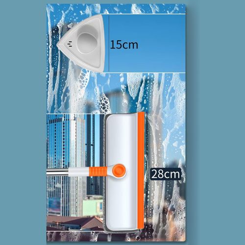 Floor Squeegee Long Handle Shower Scrubber For Removing