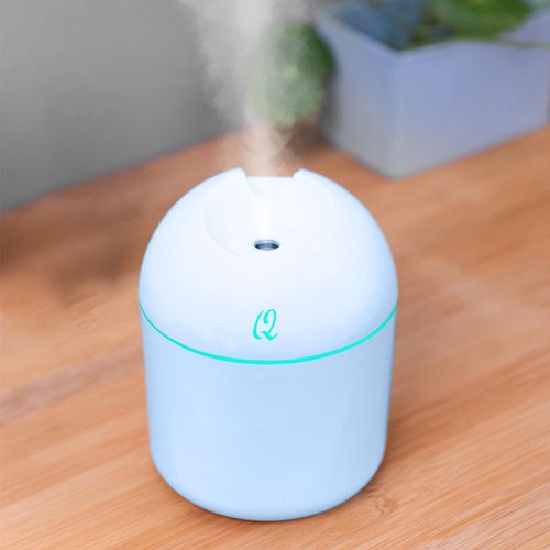 3 X 220ML Bedroom Desktop Living Room Humidifiers Blue