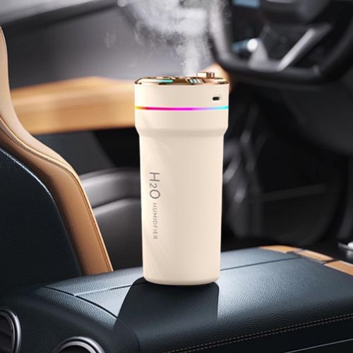 Mini Car Essential Oil  With Color-Changing Khaki