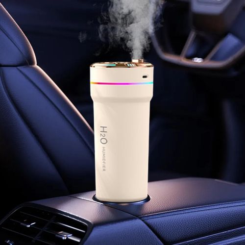 Mini Car Essential Oil  With Color-Changing Khaki