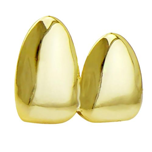 Smooth Bling Custom 2Pairs Grill Tooth   Hip Hop Chic Body