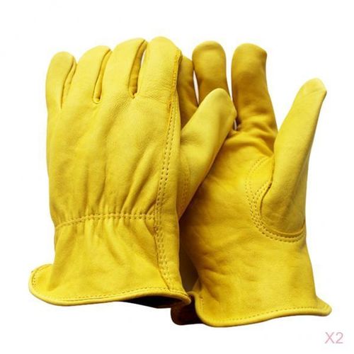 2 Pairs Grip Working Gloves Elastic Mechanics Glove Cut