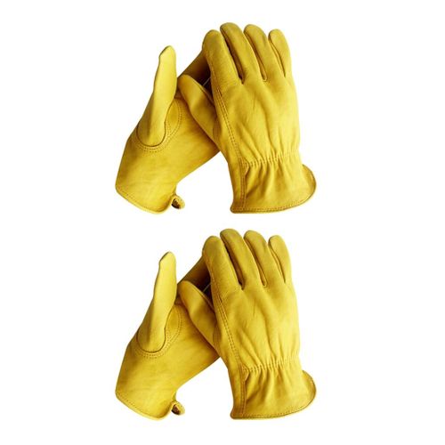 2 Pairs Grip Working Gloves Elastic Mechanics Glove Cut