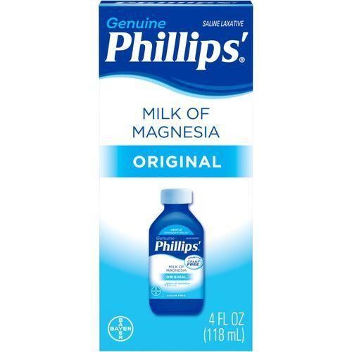 Bayer Phillips Milk Of Magnesia  Sugar Free Laxative