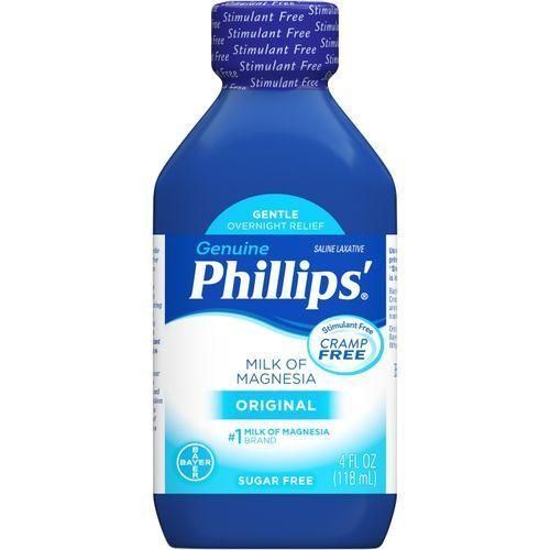 Bayer Phillips Milk Of Magnesia  Sugar Free Laxative
