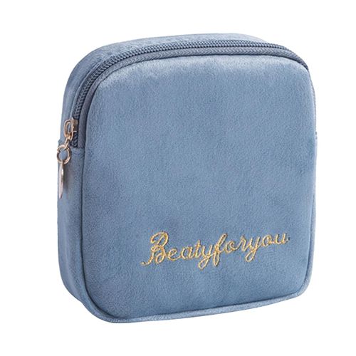 Reusable Sanitary Napkin Pads Storage Bag Flocking