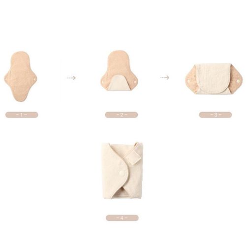 2x Cloth Pad Mama Reusable Sanitary Napkin Panty Liners