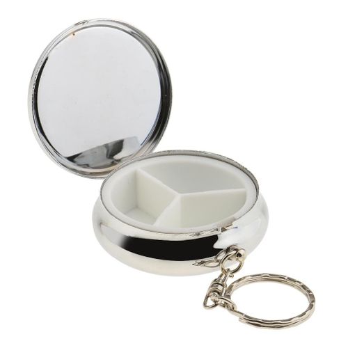 Metal  Slots  Portable   Box With Keychain