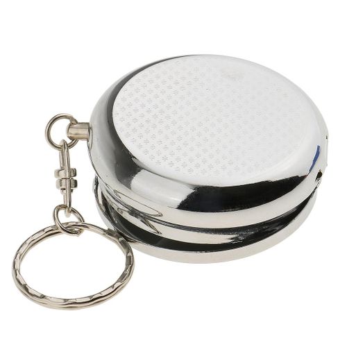 Metal  Slots  Portable   Box With Keychain