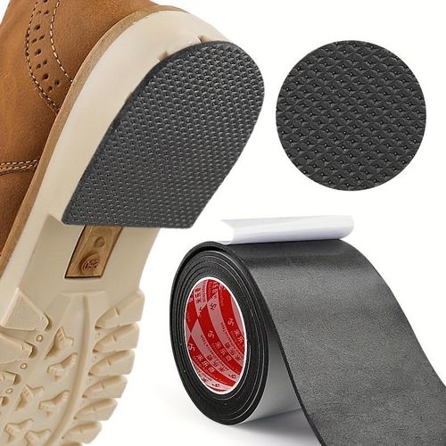 1roll Wear-resistant Noise-reduction Sole Patch, Anti-slip Self-adhesive Pads For High Heels, Sports