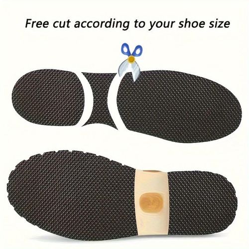 1roll Wear-resistant Noise-reduction Sole Patch, Anti-slip Self-adhesive Pads For High Heels, Sports