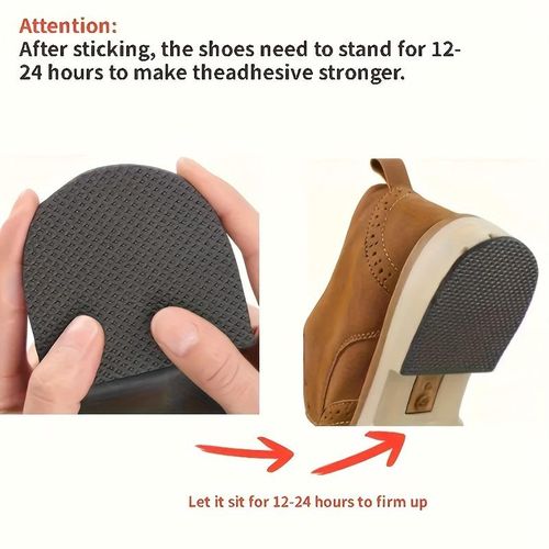 1roll Wear-resistant Noise-reduction Sole Patch, Anti-slip Self-adhesive Pads For High Heels, Sports