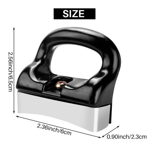 Home Black Silver Bakelite Handle for Fry Pan Saucepan Cook