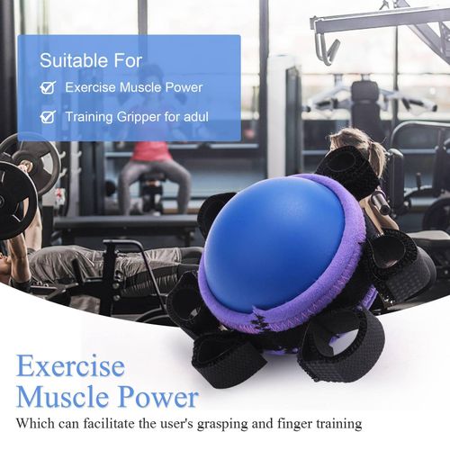 915 Generation Hand Grip PU Ball Finger Practice Hemiplegia Exercise Rubber Rehabilitation Training Gripper