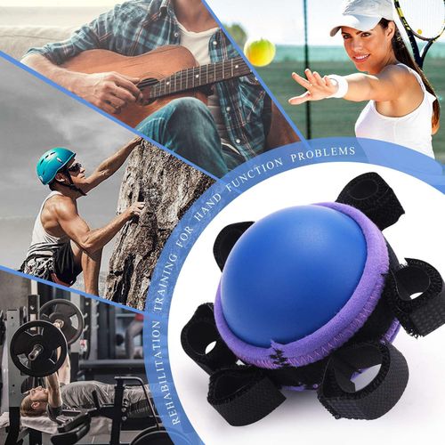 915 Generation Hand Grip PU Ball Finger Practice Hemiplegia Exercise Rubber Rehabilitation Training Gripper