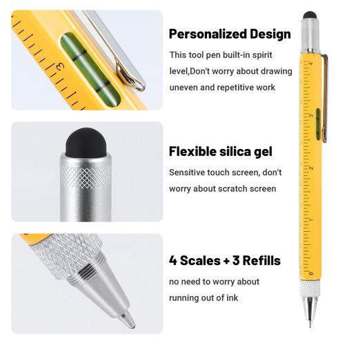6 in 1 Multitool Pengood Cool Gadgets for Mengood Gifts for Dadgood S