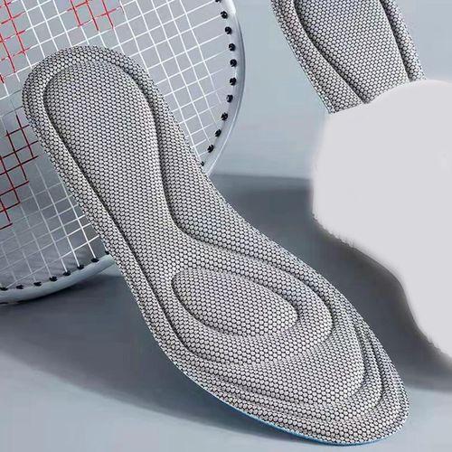 Shoe Insoles Arch Support Breathable Shoe Insoles Gray 45