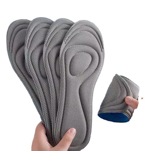 Shoe Insoles Arch Support Breathable Shoe Insoles Gray 45