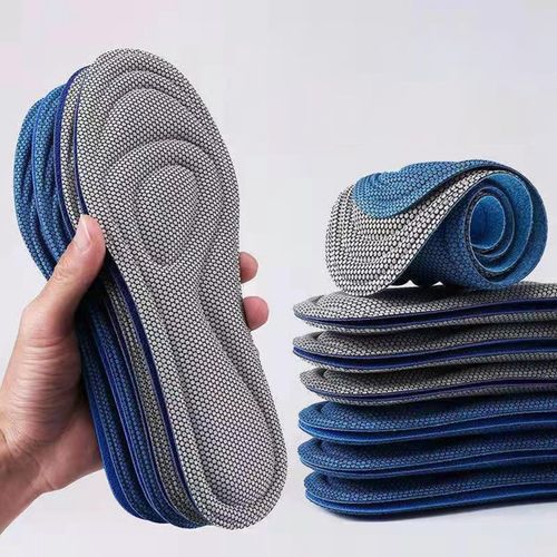 Shoe Insoles Arch Support Breathable Shoe Insoles Gray 45