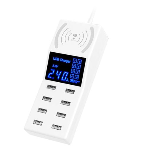 8 Port Fast Charge Charger 2.4A High Current Broadband Voltage Wireless for Mobile Phone New,US NO5112