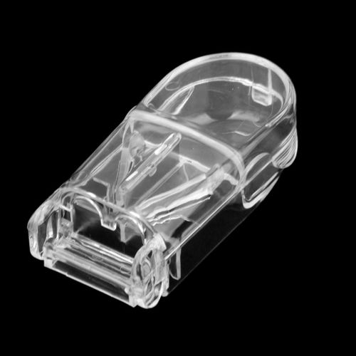2pcs Clear  Cutter Splitter Half Storage Compartment